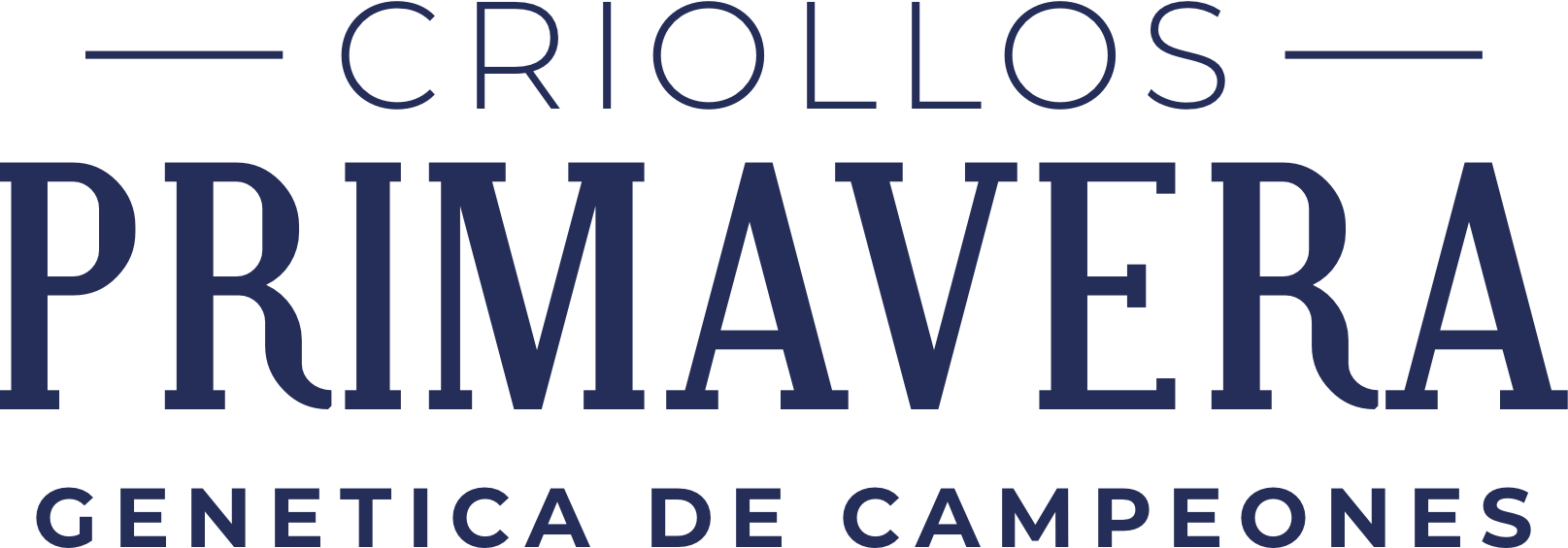 Criollos Primavera